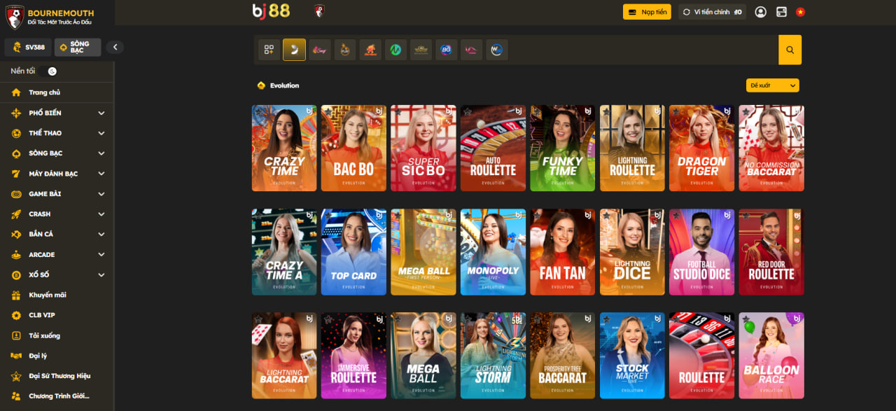 Blackjack BJ88 - Tổng quan về luật chơi và mẹo cược 2 Live Casino BJ88 với các trò chơi như: Baccarat, Blackjack, Sicbo, Bull Bull,...