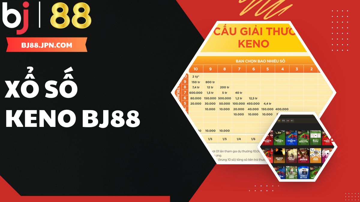 Khám Phá Xổ Số Keno Bj88 - Trò Chơi Đổi Thưởng Hấp Dẫn Nhất 1 Khám phá sảnh xổ số Keno Bj88