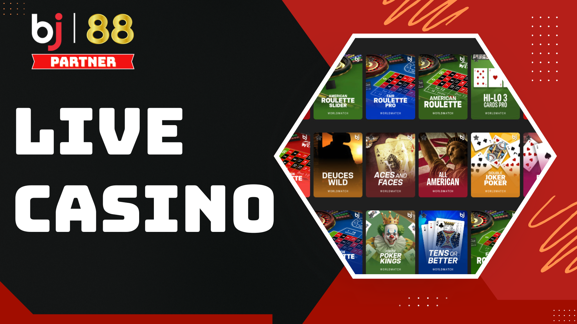 BJ88 ⭐️ Trực Tiếp Đá Gà BJ88VND.Com Chính Thức 2026 24 Sảnh Live Casino tại BJ88 cho phép bạn chơi Online trực tiếp cùng Dealer người thật với hơn 150+ bàn cược hoạt động 24/7 với chất lượng FULL HD.