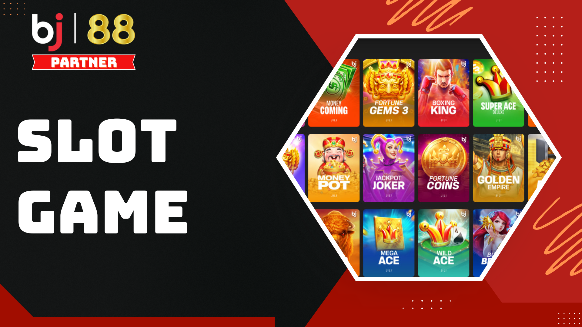 BJ88 ⭐️ Trực Tiếp Đá Gà BJ88VND.Com Chính Thức 2026 28 Sảnh nổ hũ (Slot game) tại BJ88 quy tụ hơn 30+ nhà phát hành danh tiếng toàn cầu mang đến kết quả ngẫu nhiên, xanh chín, bạn hoàn toàn yên tâm không lo vấn đề gian lận thuật toán.