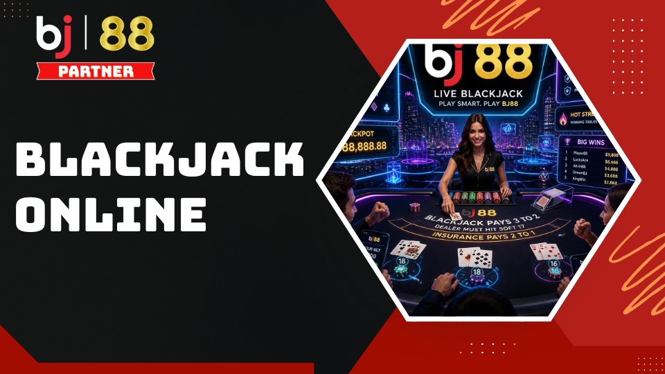 Blackjack Online BJ88 - Tổng quan về luật chơi và mẹo cược hiệu quả